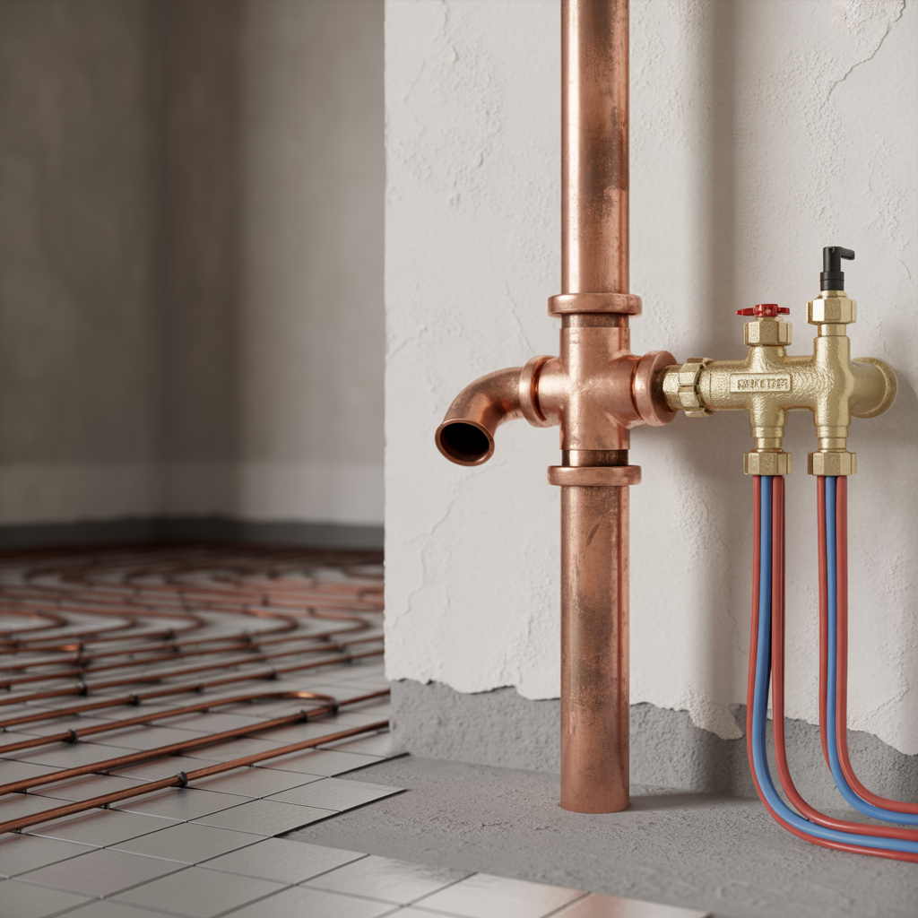 kopparror eller pex jamforelse av livslangd pris och montage